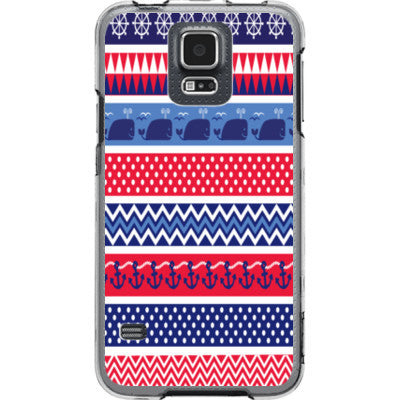 chevron patterns elephants and anchors