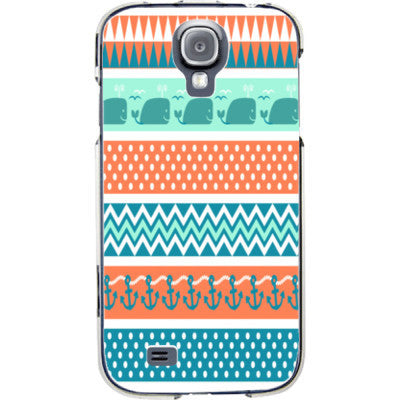 Chevron Elephant and Anchor Pattern
